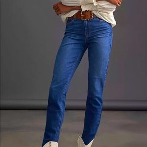 Paige Jeans Blue Hoxton High Rise NWT